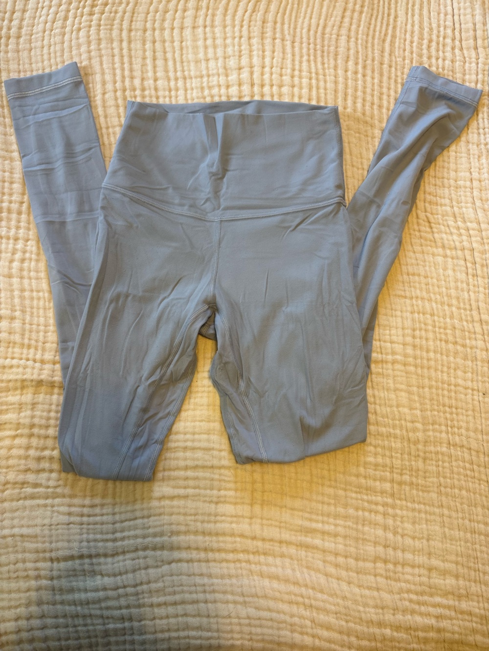 Women’s Lululemon High-Waist Seamless Leggings - Slate Blue